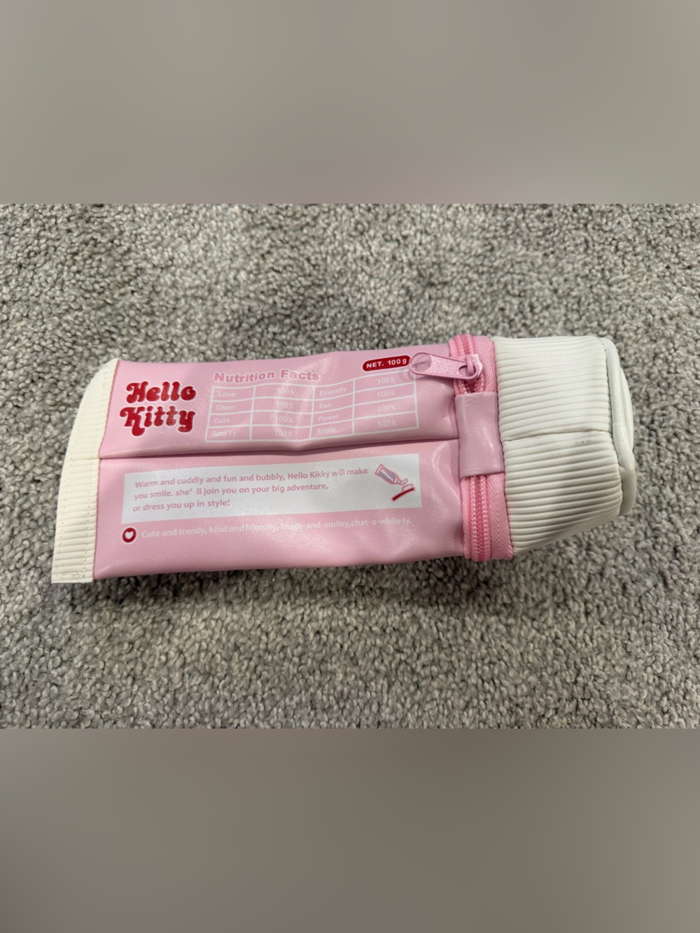 Hello Kitty Toothpaste Pencil Case - Picture 2 of 2